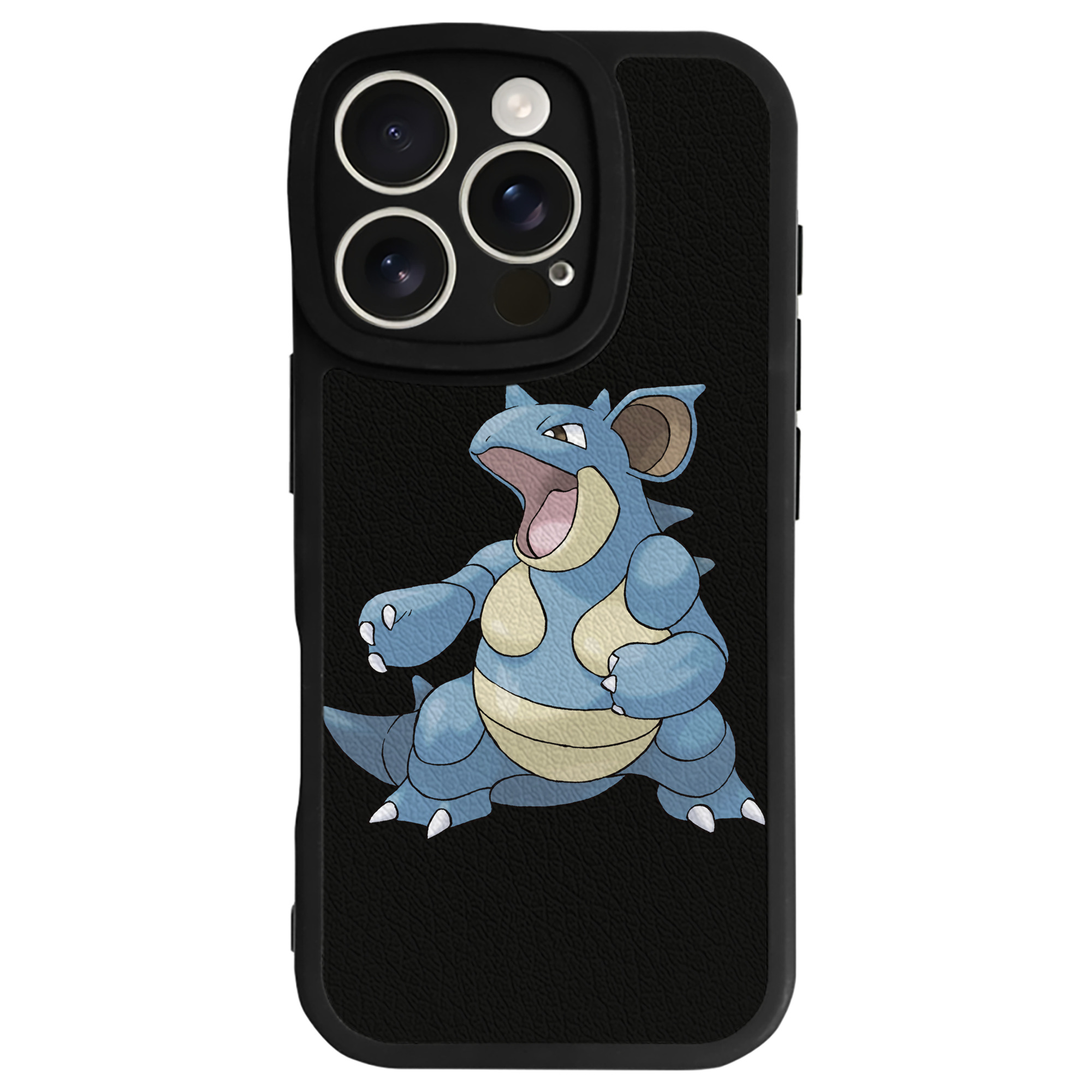 （画像用） ポケットモンスター Pokémon 【iPhone 16シリーズ対応】シリコンスマホケース（レザー調） 材質：シリコン